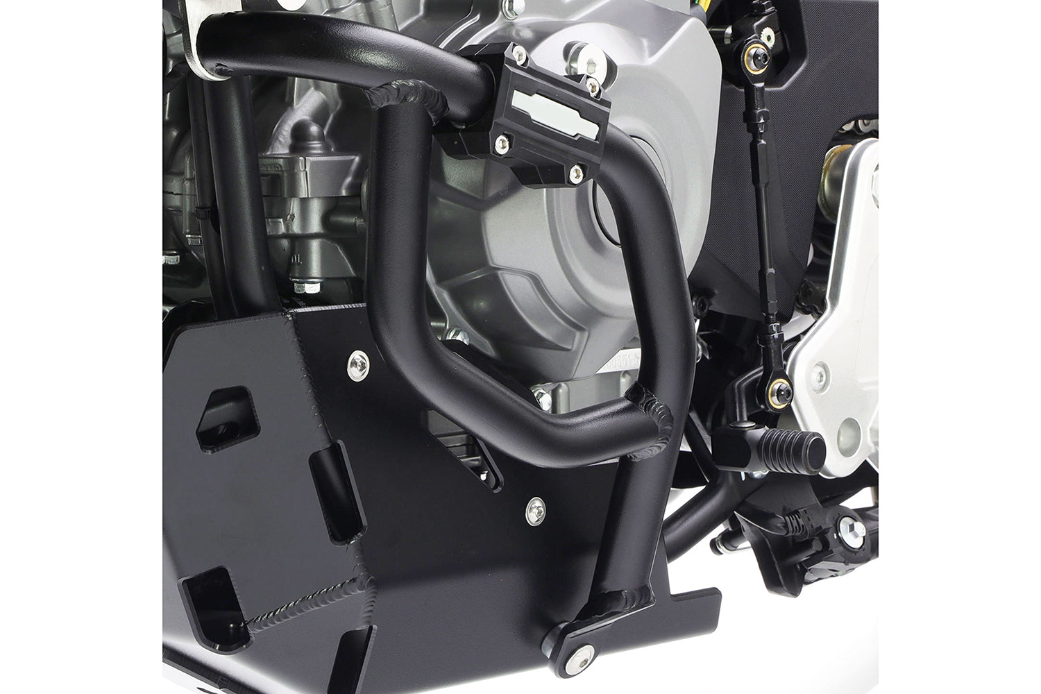 CF MOTO 450 MT 2024 AS3 LOWER CRASH BARS GUARDS BLACK