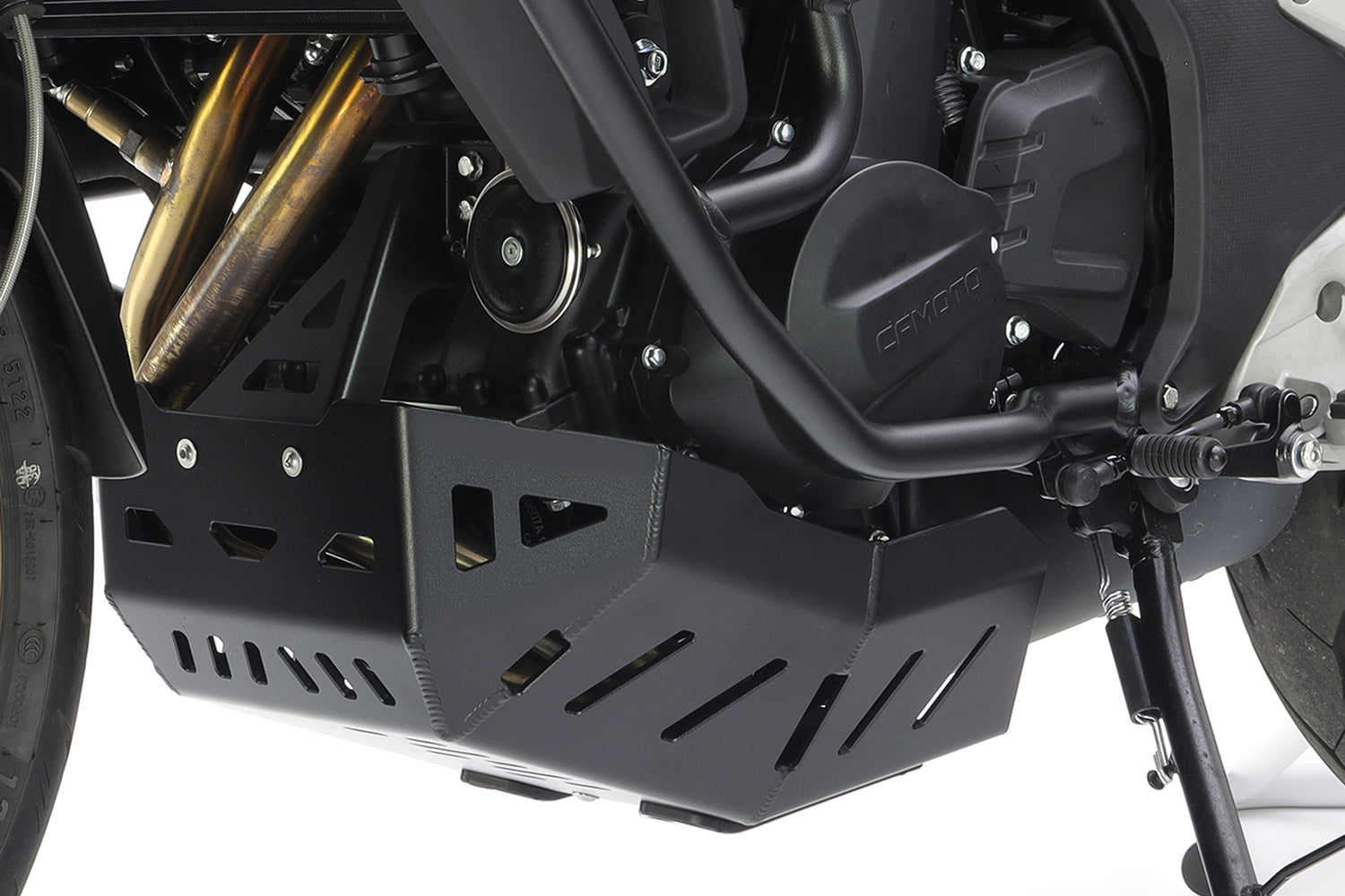 CF MOTO 700 MT 2024 AS3 CRASH BARS GUARDS BLACK