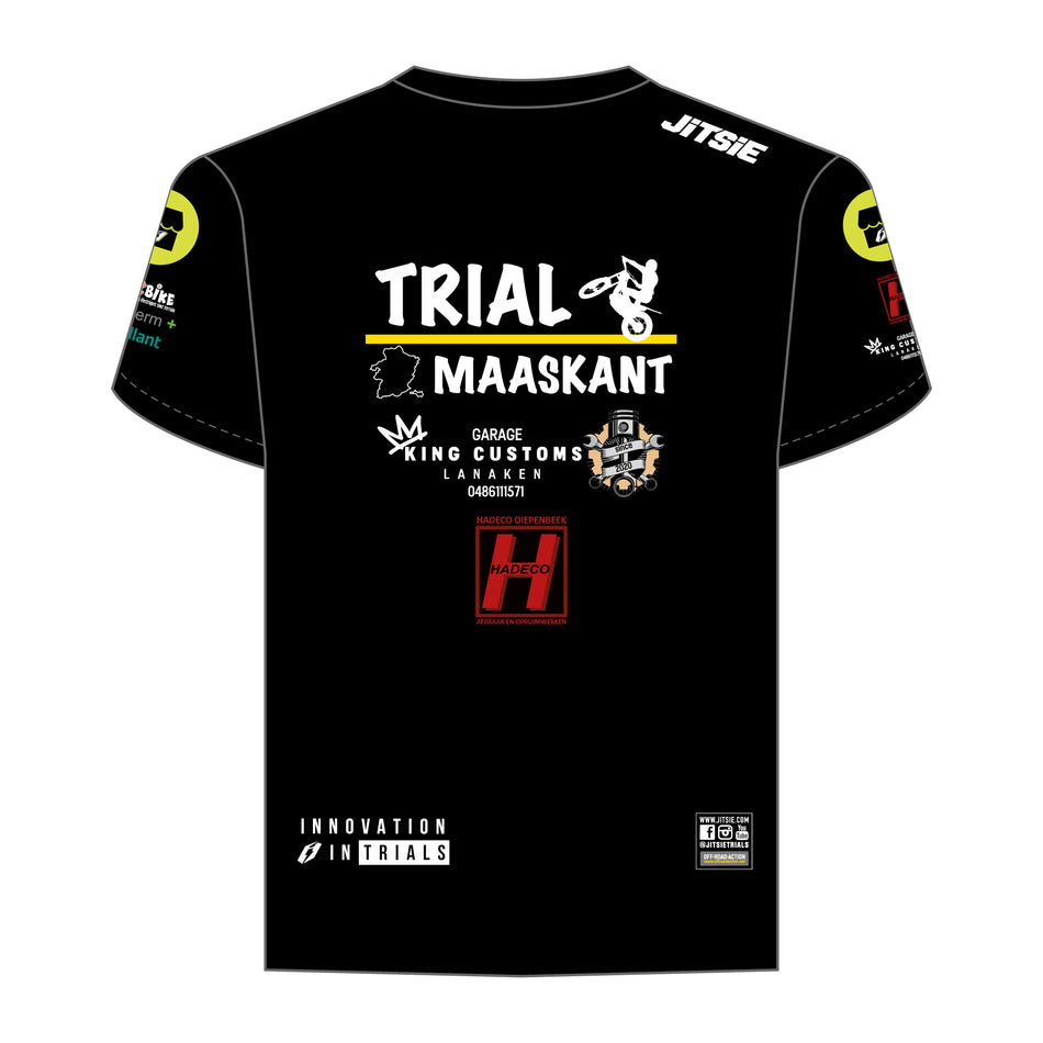 Jitsie Tech T-Shirt Short Sleeves Crew Trial Maaskant