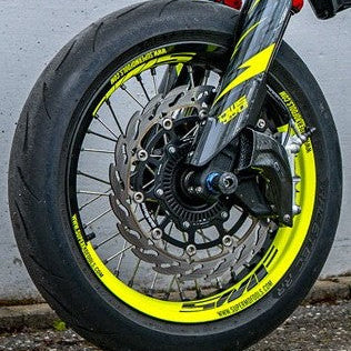 Fluo Wheel Decals - 50/50