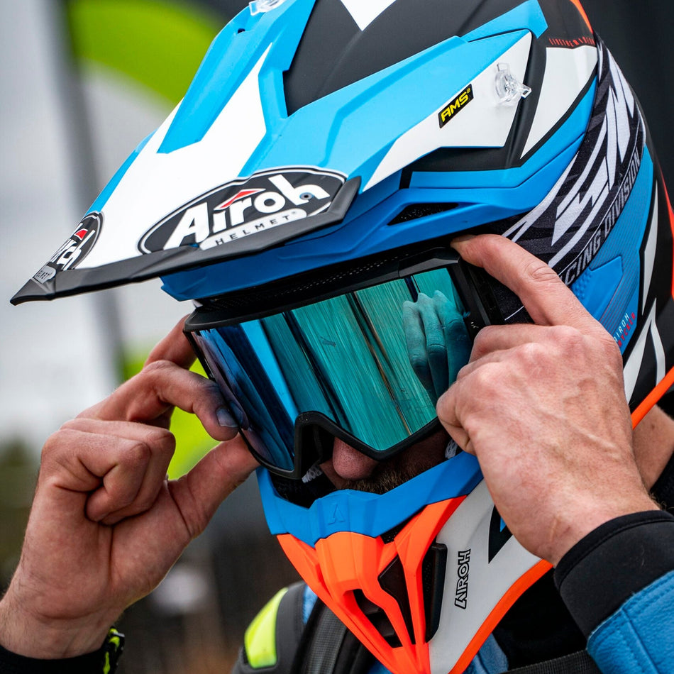 Goggles - Blue Lens & Black Strap