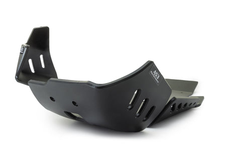 FANTIC XX 250 2022-2024 AS3 DTC PLASTIC SKID PLATE AND LINKAGE GUARD BLACK