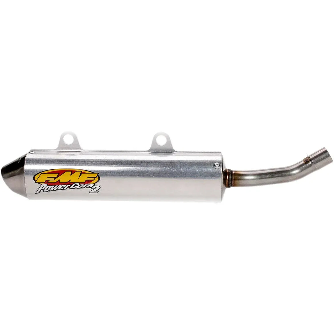FMF Racing Powercore 2 uitlaatdemper offroad zilver - Yamaha YZ-250 (2000-2001) | Femon Parts