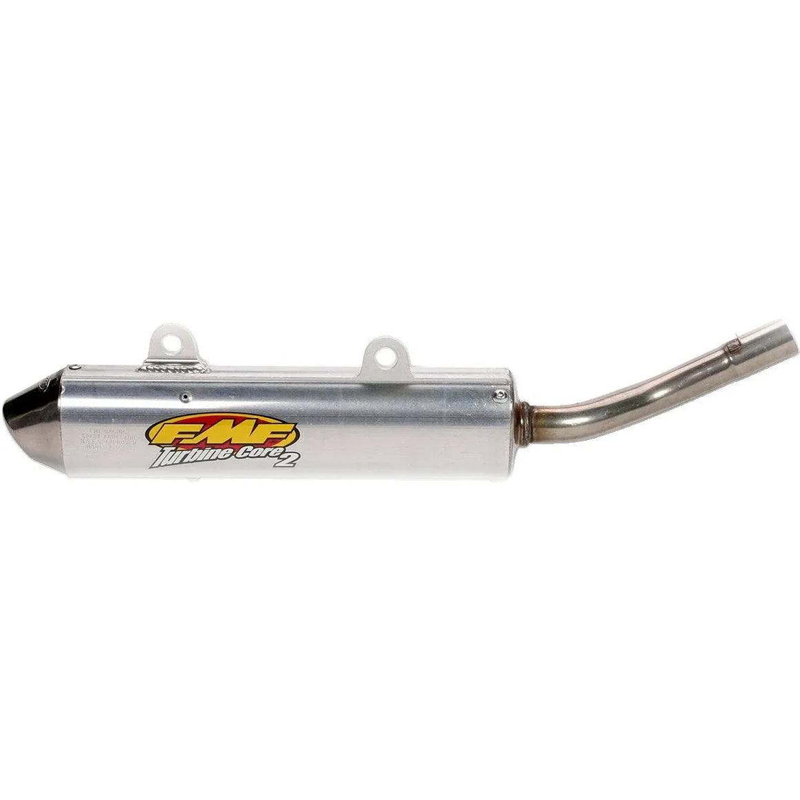 FMF Racing TurbineCore 2 uitlaatdemper offroad zilver - Kawasaki (1999-2002) | Femon Parts