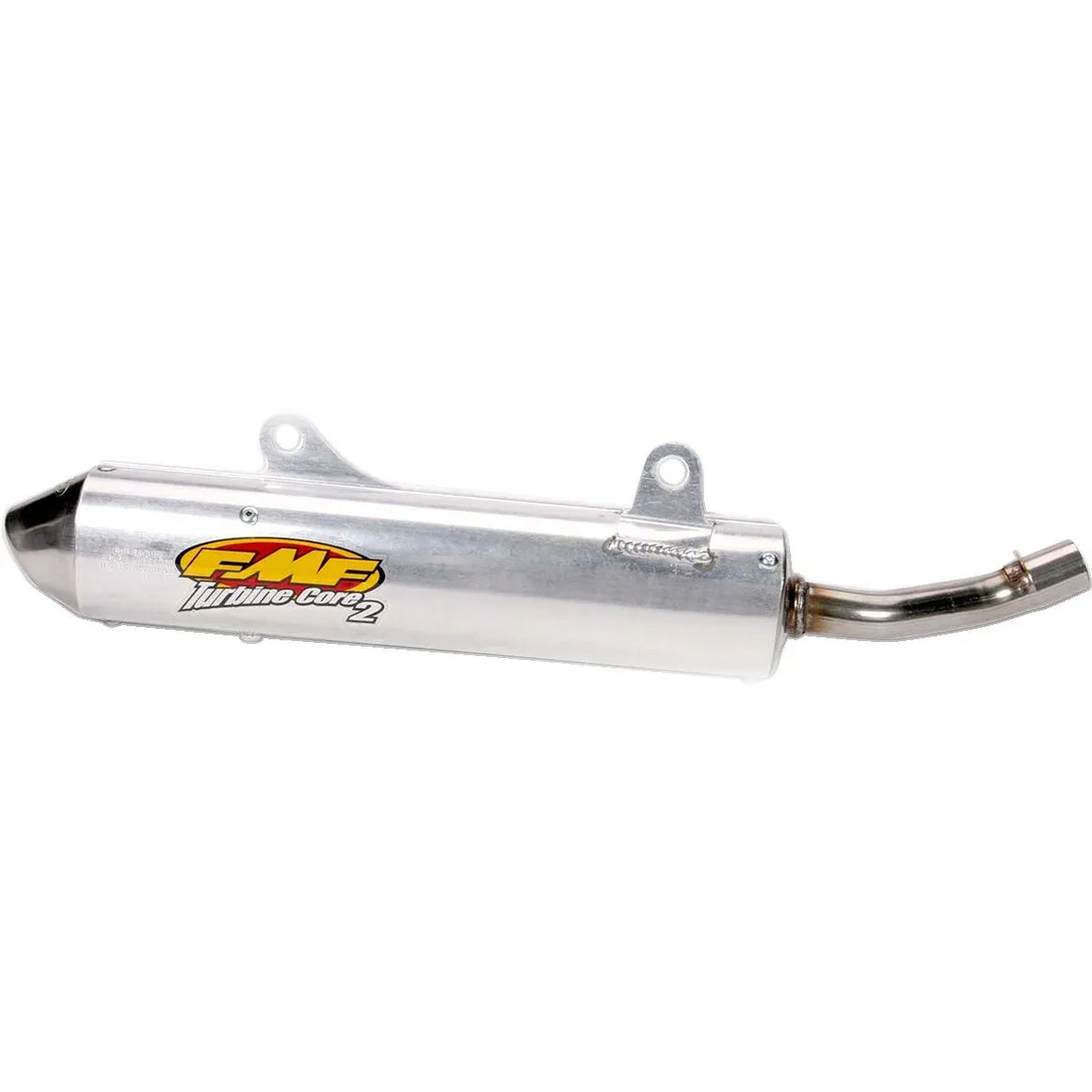 FMF Racing TurbineCore 2 uitlaatdemper offroad zilver - Honda (2002-2007) | Femon Parts