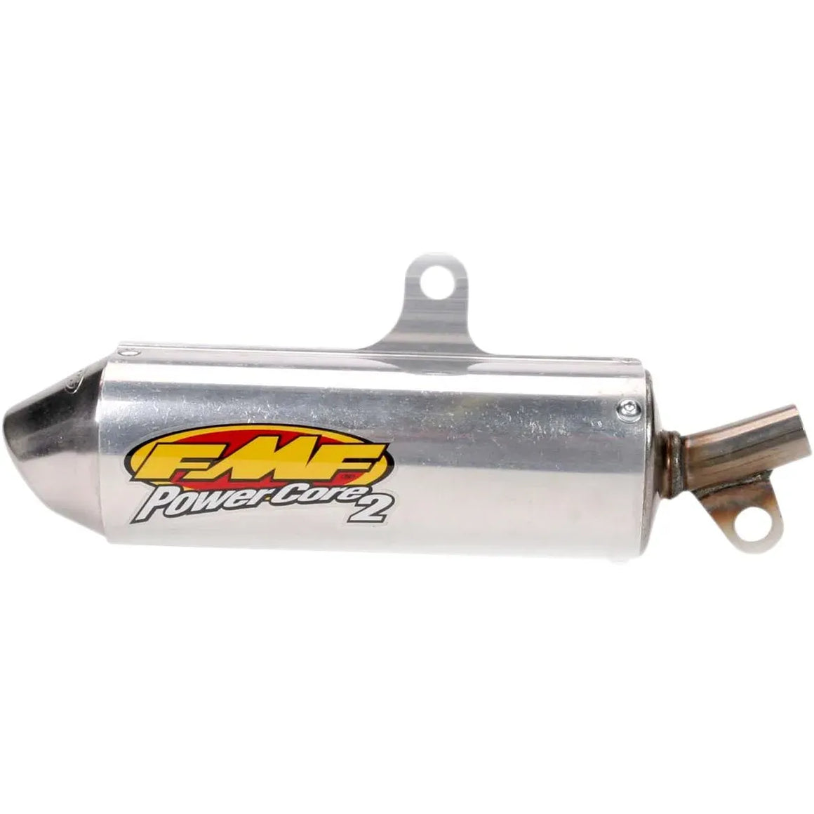 FMF Racing Powercore 2 uitlaatdemper offroad zilver - Suzuki RM-85 (2002-2018) | Femon Parts
