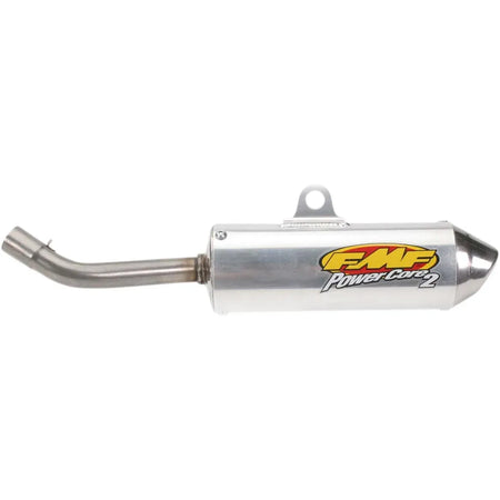 FMF Racing Powercore 2 uitlaatdemper offroad zilver - Yamaha YZ-125 (2002-2021) | Femon Parts