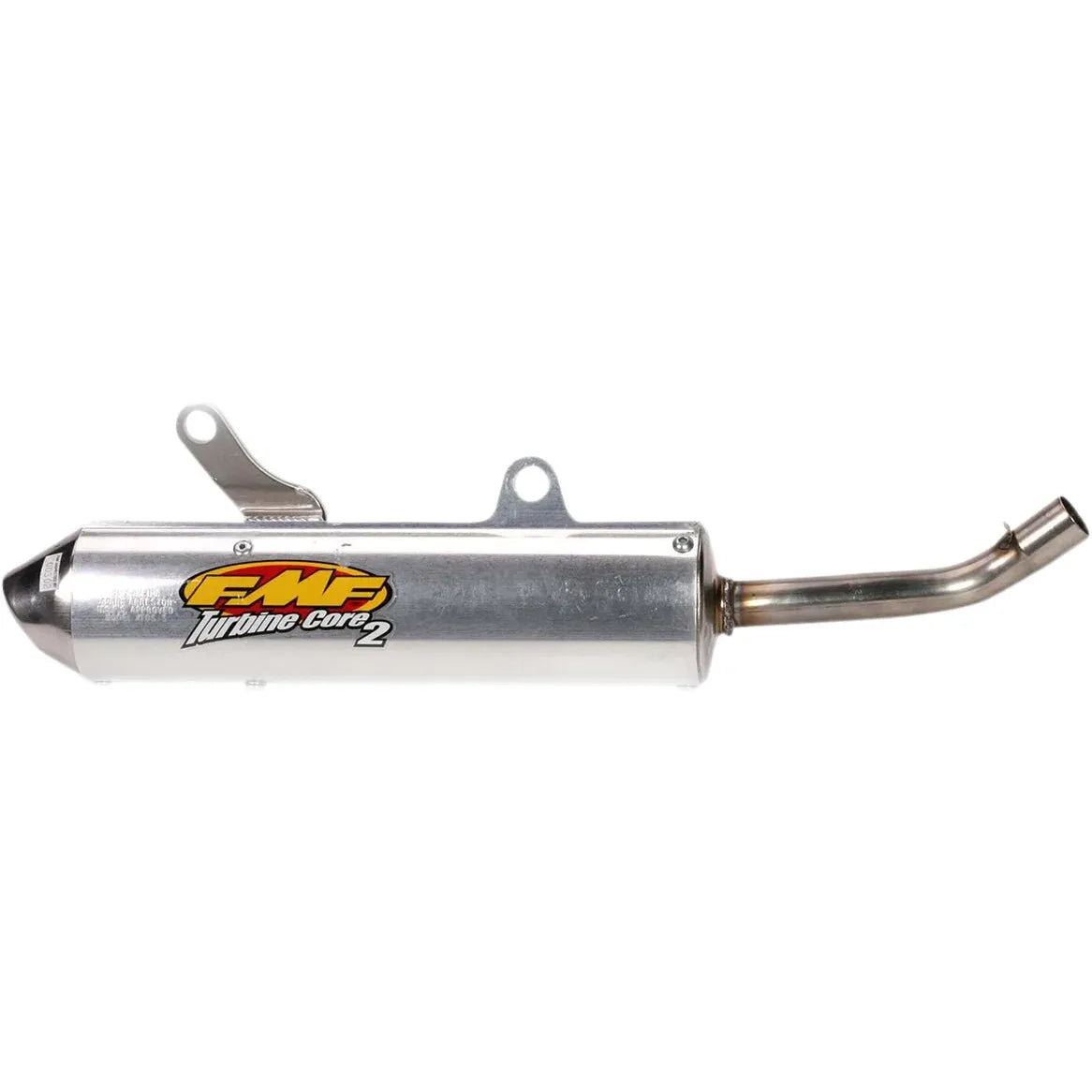 FMF Racing TurbineCore 2 uitlaatdemper offroad zilver - Yamaha YZ-125 (2002-2021) | Femon Parts