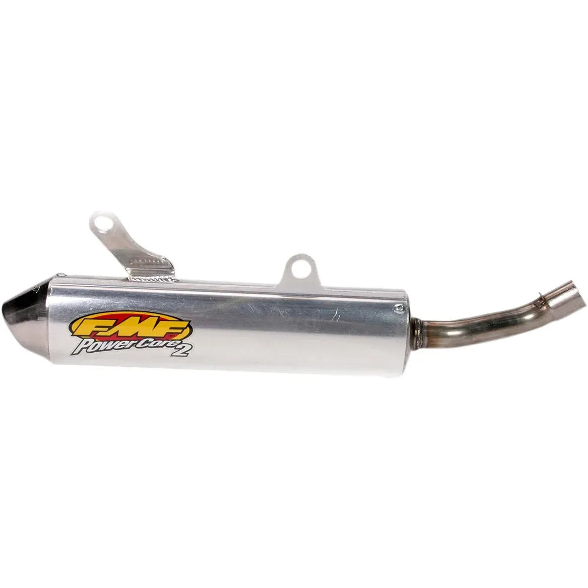 FMF Racing Powercore 2 uitlaatdemper offroad zilver - Yamaha YZ-250 (2002-2026) | Femon Parts