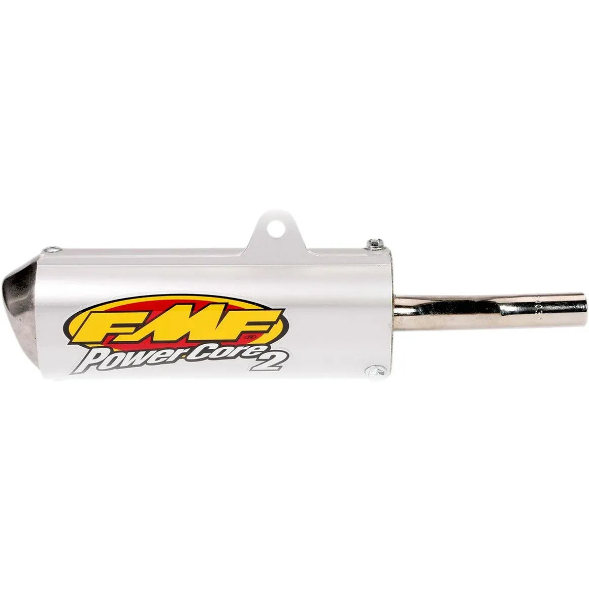 FMF Racing Powercore 2 uitlaatdemper offroad zilver - Yamaha (1991-2006) | Femon Parts