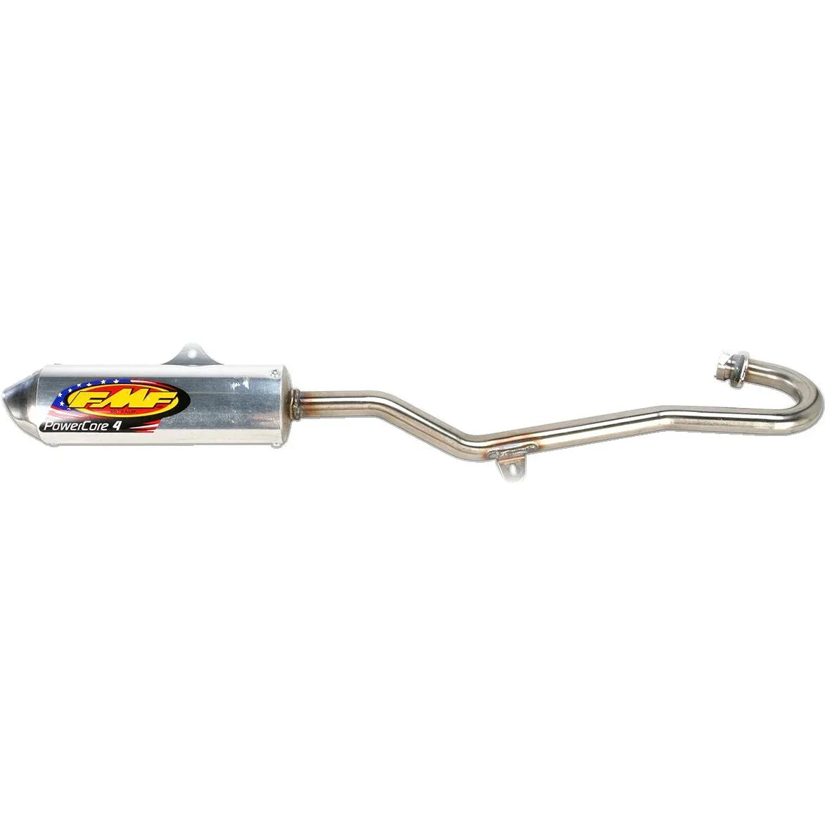 FMF Racing Powercore 4 volledig uitlaatsysteem offroad zilver - Honda (1986-2000) | Femon Parts