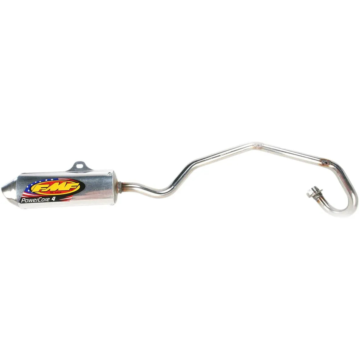 FMF Racing Powercore 4 volledig uitlaatsysteem offroad zilver - Kawasaki (2002-2026) | Femon Parts