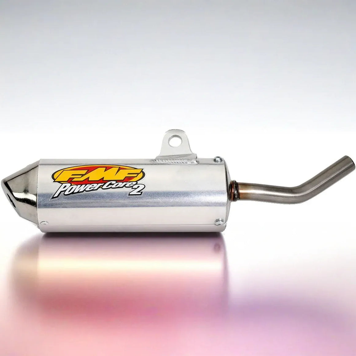 FMF Racing Powercore 2 uitlaatdemper offroad zilver - Honda (1996-2007) | Femon Parts