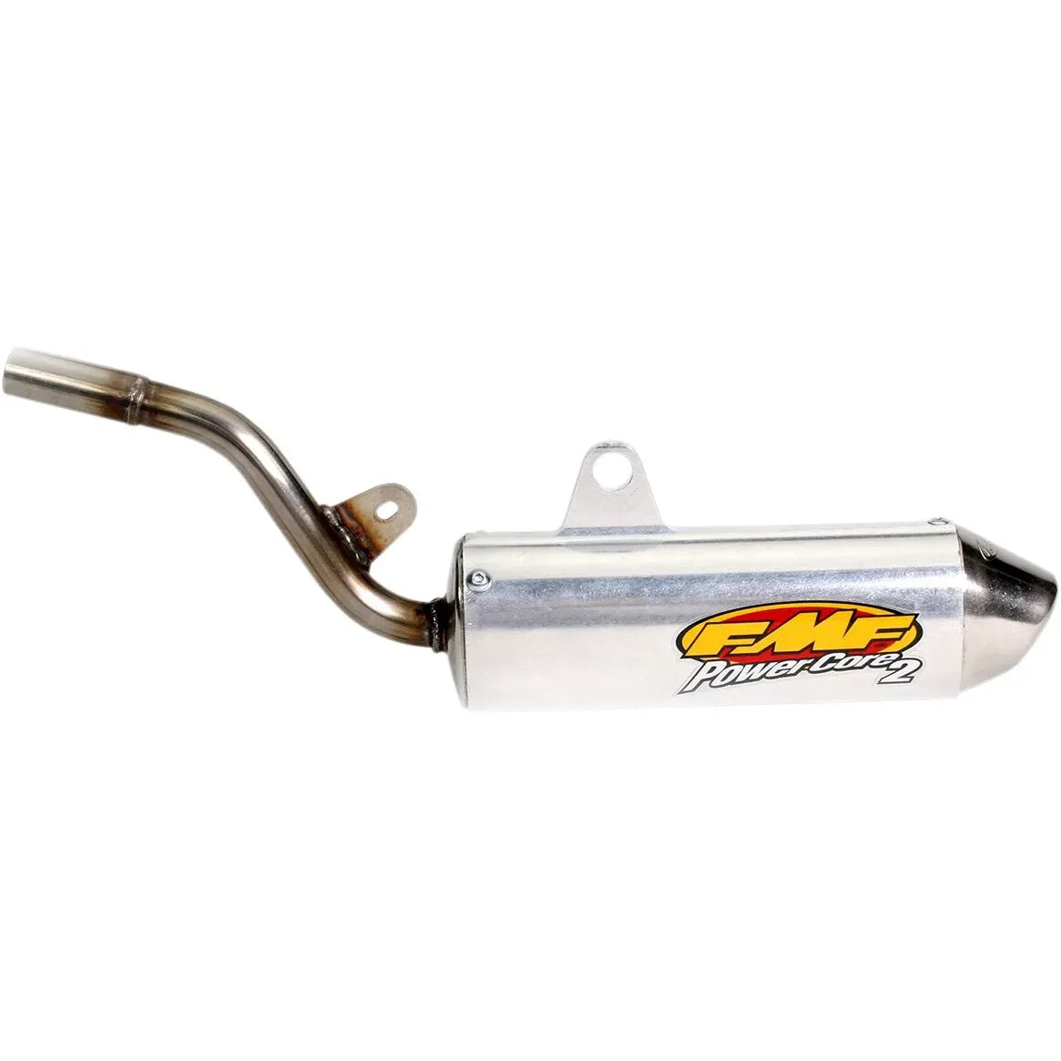 FMF Racing Powercore 2 uitlaatdemper offroad zilver - Kawasaki (1998-2025) | Femon Parts