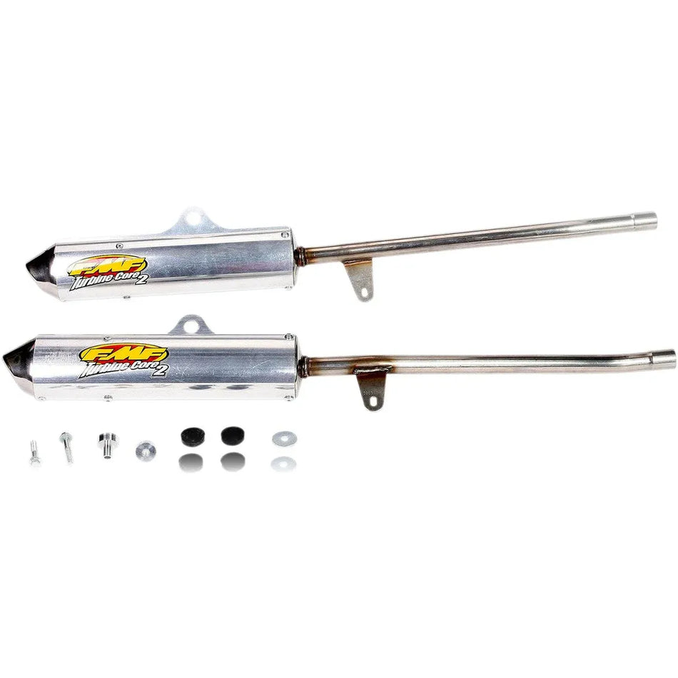 FMF Racing TurbineCore 2 uitlaatdemper ATV zilver - Yamaha (1987-2006)