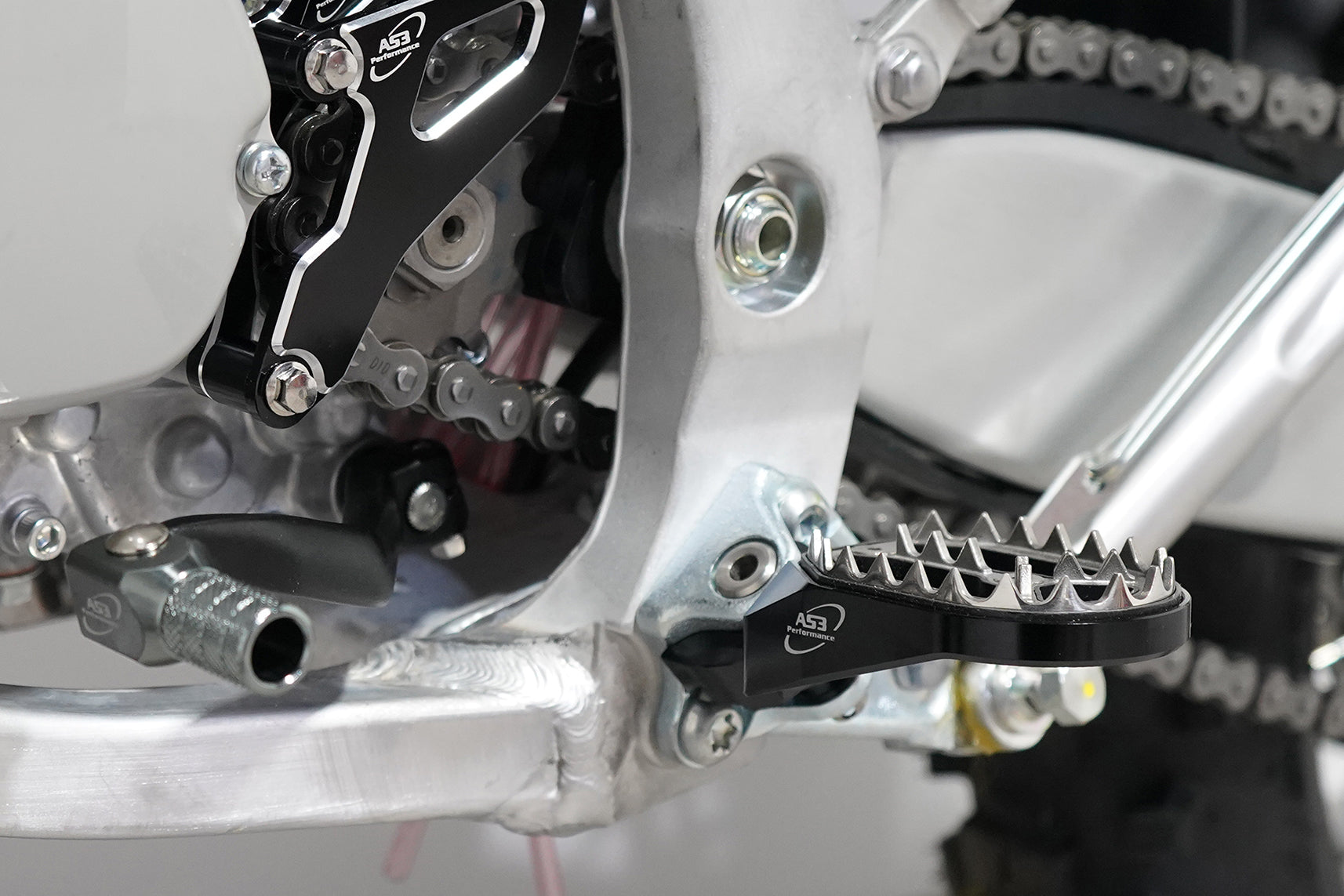AS3 Factory Series Voetsteunen Zwart