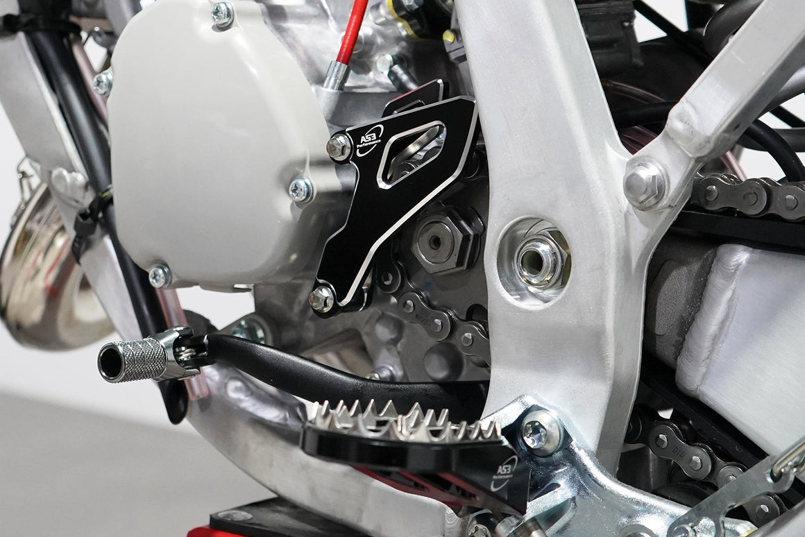 AS3 Factory Series Rempedaal & Versnellingspook Zwart