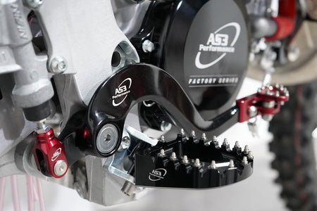 AS3 Racing Series Voetsteunen Zwart