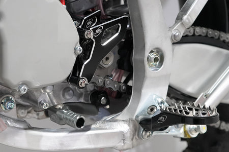 AS3 Factory Series Rempedaal & Versnellingspook Zwart