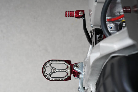 AS3 Factory Series Voetsteunen Rood