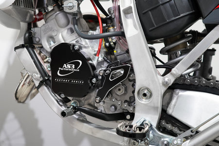AS3 Factory Series Rempedaal & Versnellingspook Zwart
