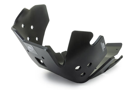 GAS GAS EC EX 250 350 F 2024-2025 AS3 DTC PLASTIC SKID PLATE AND LINKAGE GUARD BLACK