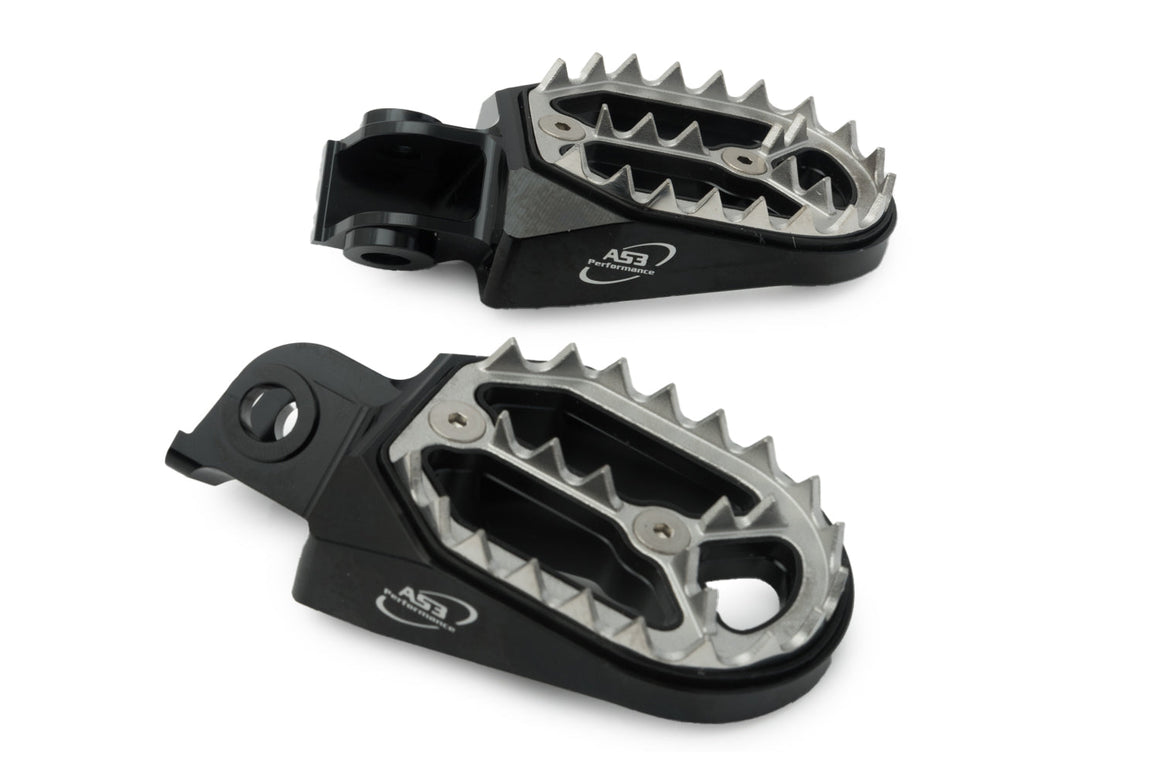 AS3 Factory Series Voetsteunen Zwart
