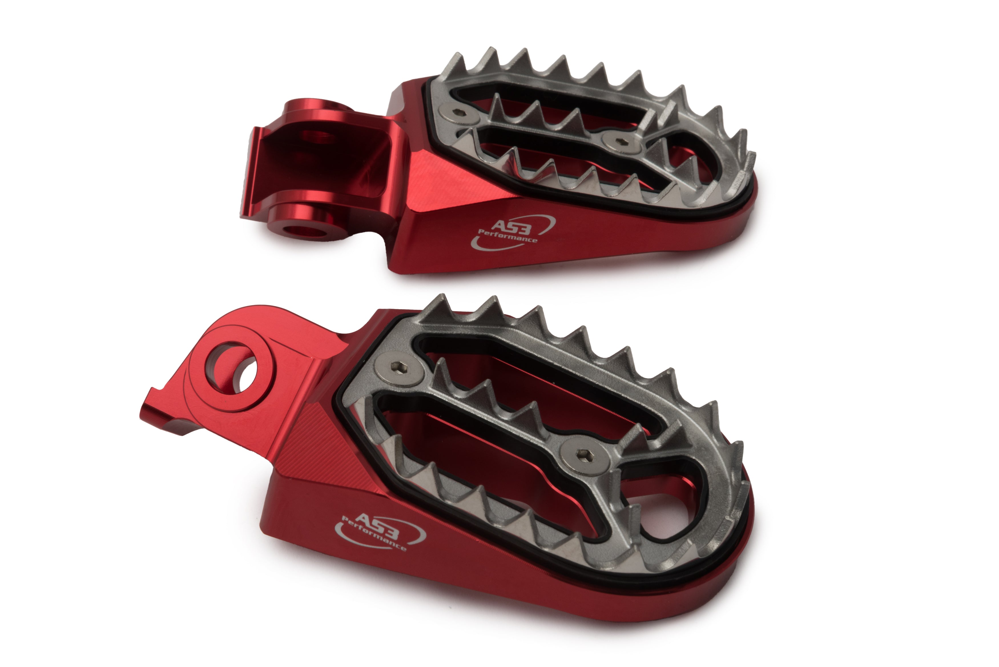AS3 Factory Series Voetsteunen Rood