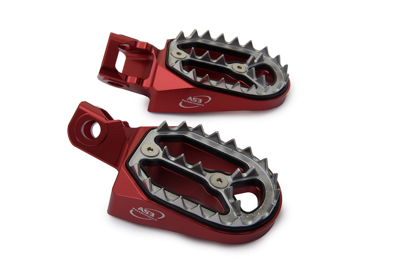 AS3 Factory Series Voetsteunen Rood