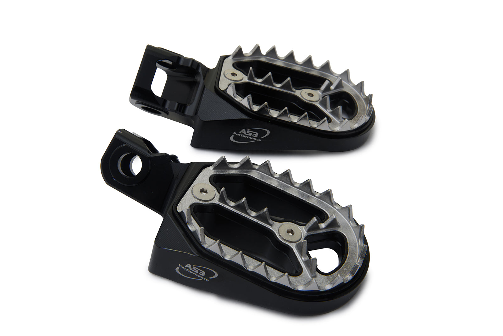 AS3 Factory Series Voetsteunen Zwart