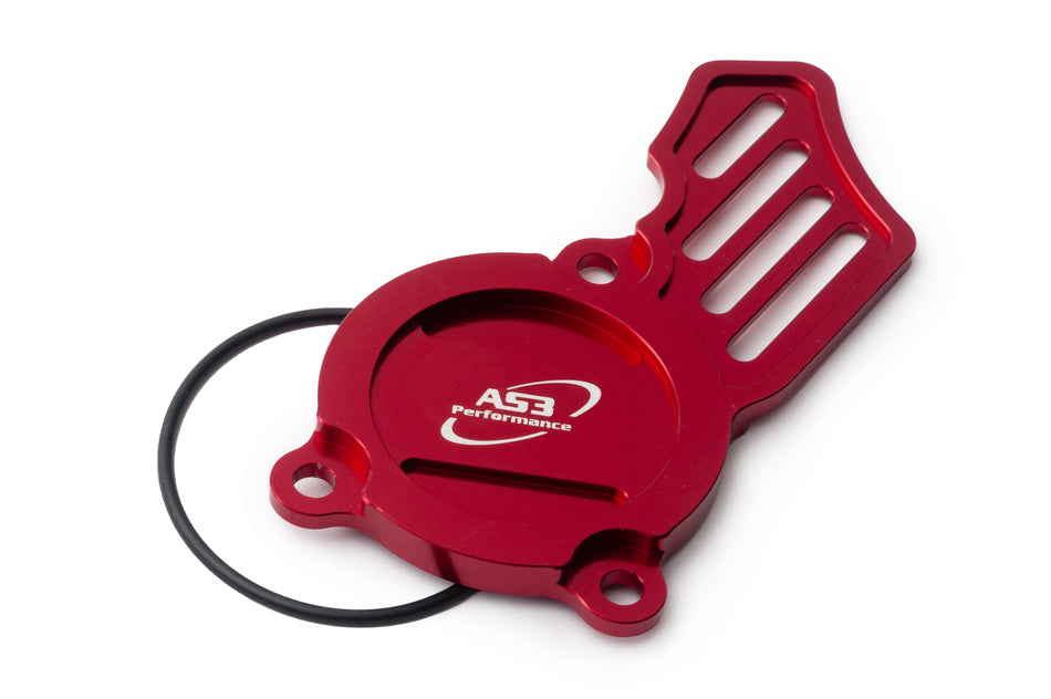 GAS GAS MC EC EX 250 350 F 2021-2023 AS3 OIL PUMP CAP COVER RED
