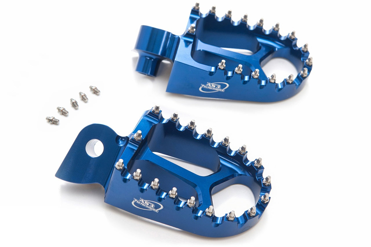 AS3 Racing Series Voetsteunen Blauw