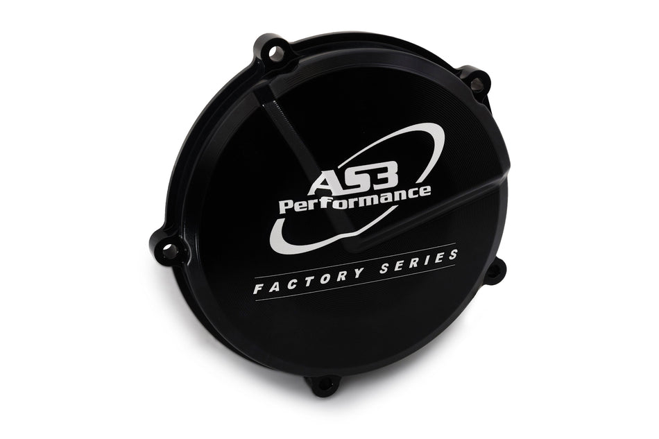 RIEJU MR 200 250 300 2021-2023 AS3 PERFORMANCE FACTORY SERIES HARD ANODISED CLUTCH COVER BLACK