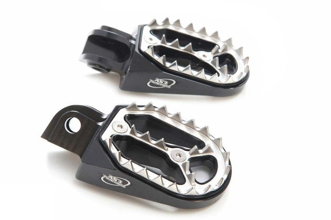 AS3 Factory Series Voetsteunen Zwart