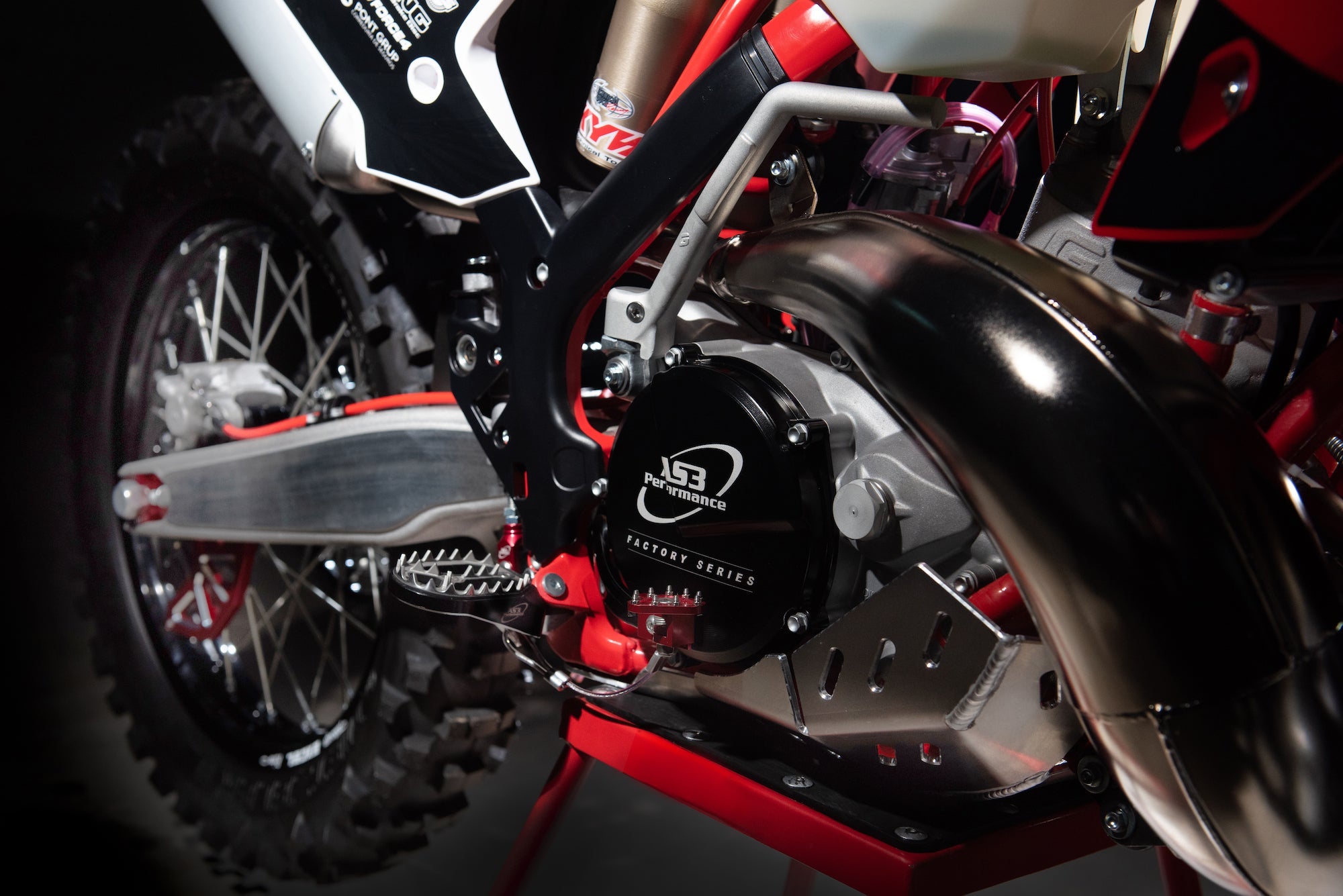 AS3 Factory Series Voetsteunen Zwart