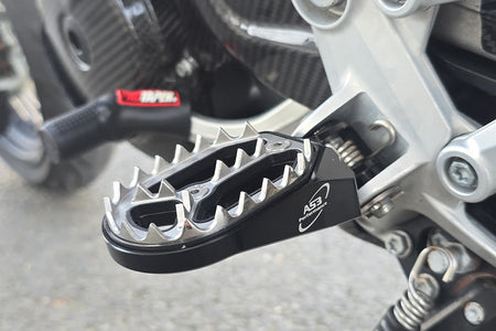 AS3 Factory Series Voetsteunen Zwart