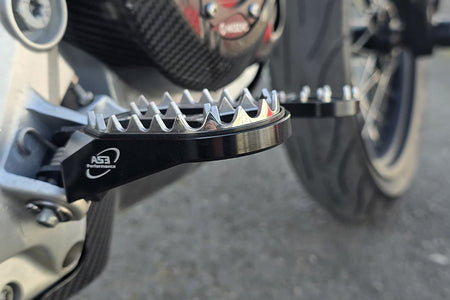 AS3 Factory Series Voetsteunen Zwart