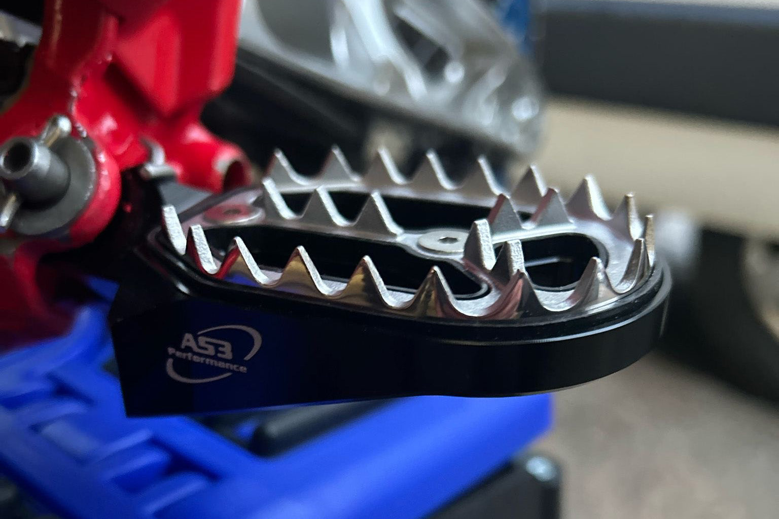 AS3 Factory Series Voetsteunen Zwart