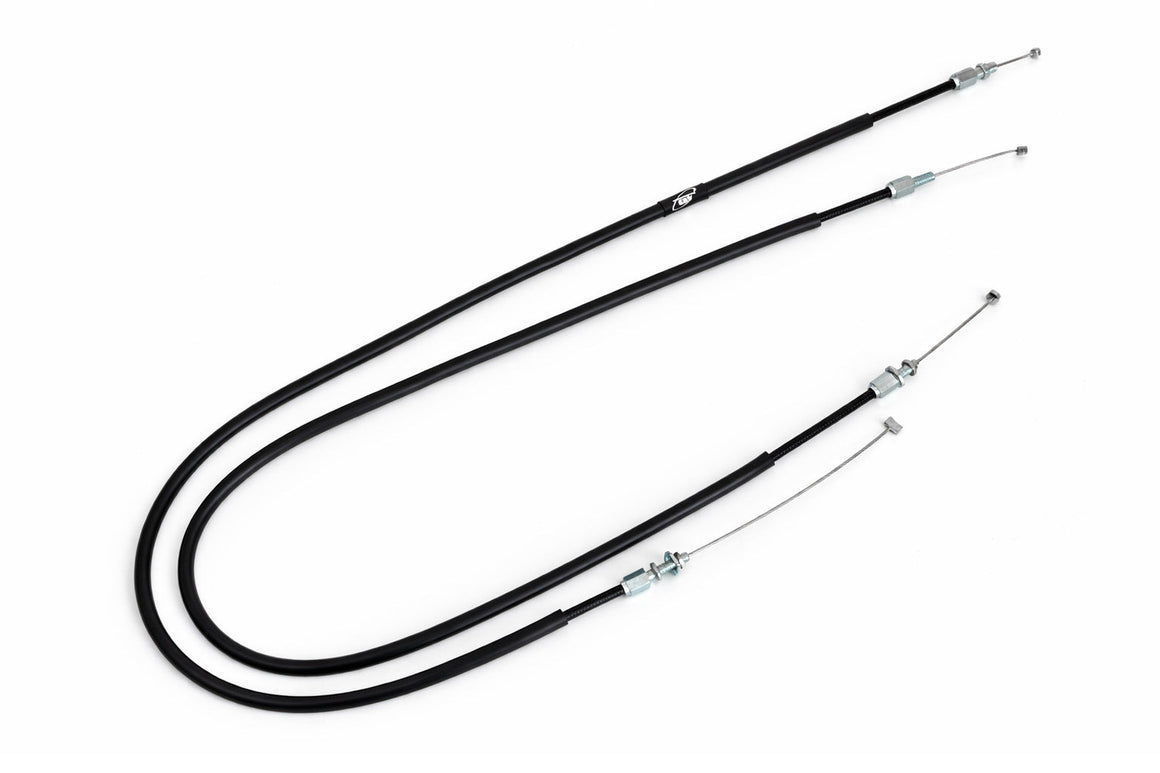 HONDA XR 250 R 1986-1995 AS3 VENHILL FEATHERLIGHT THROTTLE CABLES BLACK