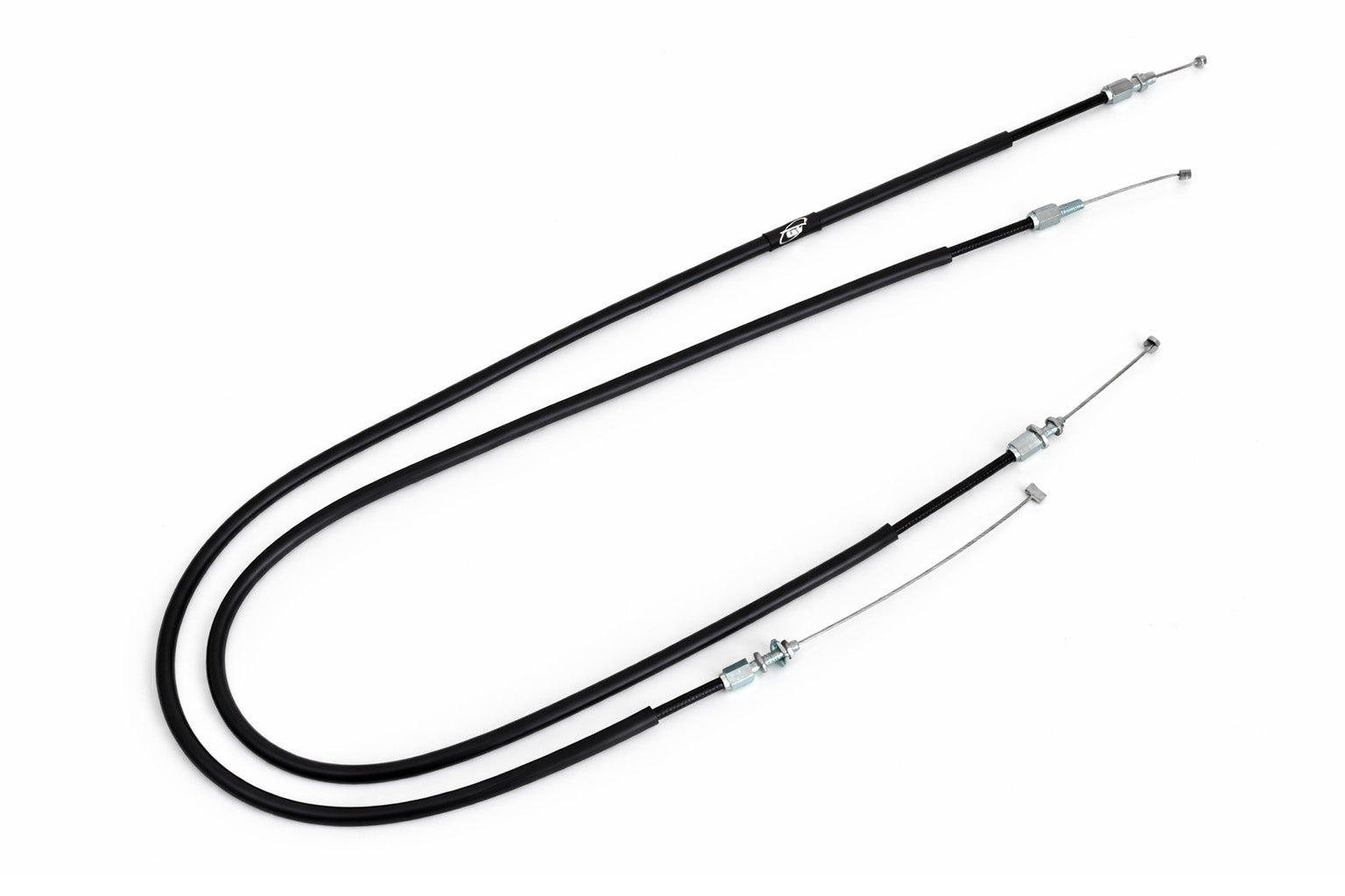HONDA XR 250 R 1986-1995 AS3 VENHILL FEATHERLIGHT THROTTLE CABLES BLACK