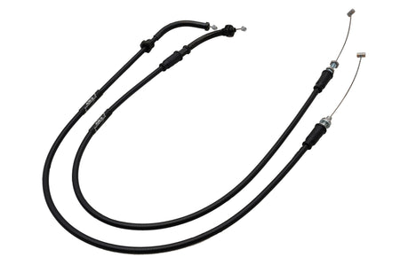 APRILIA TUONO 1000 2006-2009 AS3 VENHILL FEATHERLIGHT THROTTLE CABLES BLACK