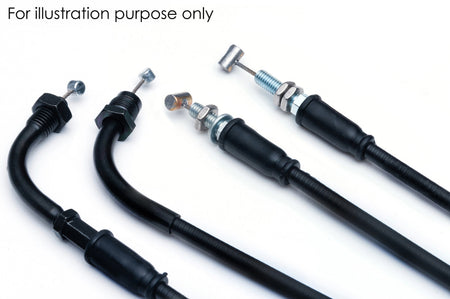 APRILIA TUONO 1000 2006-2009 AS3 VENHILL FEATHERLIGHT THROTTLE CABLES BLACK