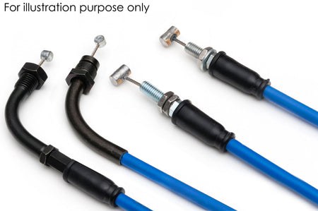 HONDA CBR 600 RR 2003-2006 AS3 VENHILL FEATHERLIGHT THROTTLE CABLES BLUE