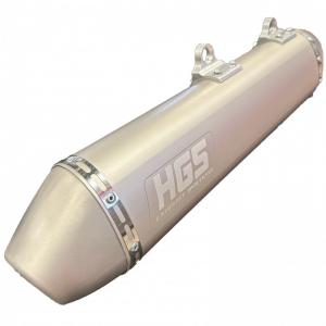 HGS BEACH SILENCER |GREY TITANIUM | KAWASAKI KX/KXF 250 2017-