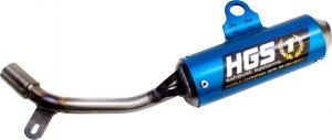 HGS SILENCER ALU BLUE | KTM SX50 09-23 / HSQ TC50 17-23 / GG MC50 21-23
