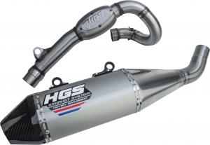 HGS COMPLETE SYSTEM ALU CARB. END CAP | KTM/HSQ SX-F/FC 250 13-15