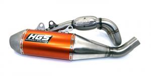 HGS SYSTEM ORANGE TITANIUM | KTM/HUSQ/GG SXF 250 FC 250 19-22 MC250F 21-23