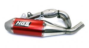 HGS SYSTEM RED STEEL | YAMAHA/FANTIC YZF 250 2019-23 XXF 250 2021-