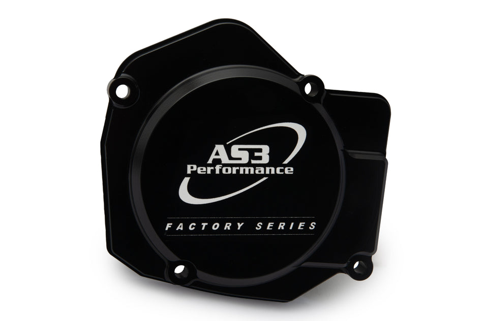 HONDA CR 125 1995-2000 AS3 FACTORY SERIES HARD ANODISED IGNITION COVER BLACK