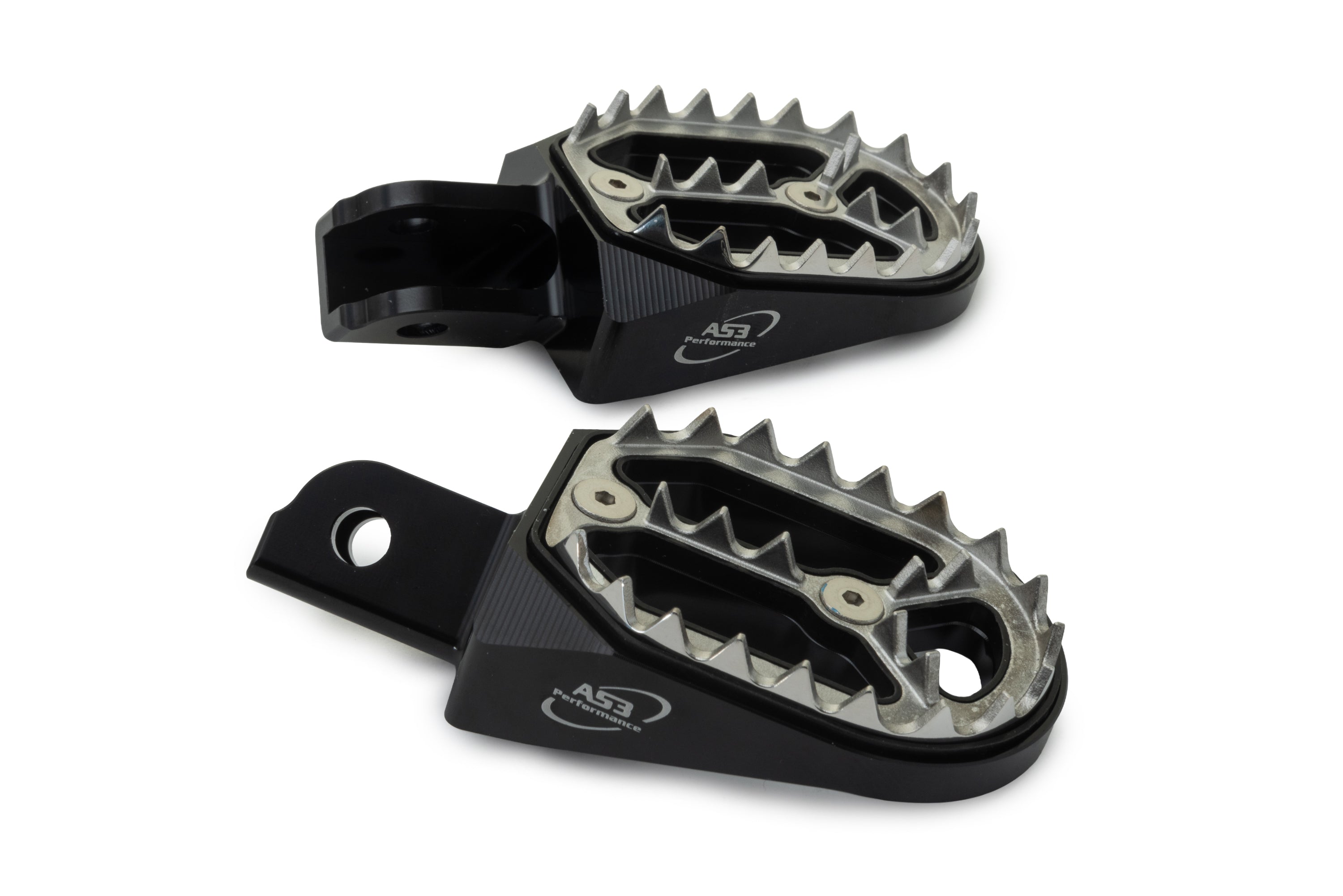 AS3 Factory Series Voetsteunen Zwart